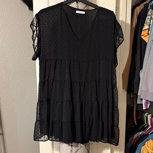 Amaryllis Black Dress